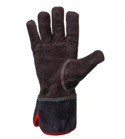 KG0800511 Manusi de lucru din piele, neagru, marimea 11/2XL