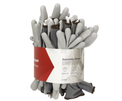 KG0100209P012 Manusi   gri 9/L 12 perechi