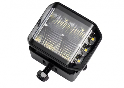 LA10613 Lampă de lucru LED, 70W, 5060 lm, pătrat, 12/24V, alb, 53.7x75.5x32.3mm Deutsch plug, Flood, 10LED's