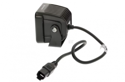 LA10608 Lampă de lucru indirectă cu LED-uri, 40W, 4800lm, pătrat, 12/24V, alb, 81x82.5x67.5mm mufă Deutsch, flux, 4 LED-uri