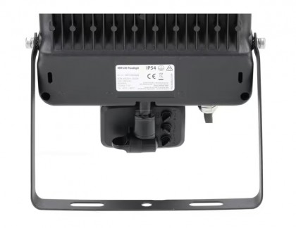 KRFL50865SBK LED Floodlight, 50W, 6500K Sensor