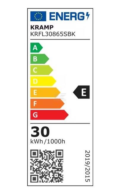 KRFL30865SBK LED Floodlight, 30W, 6500K Sensor
