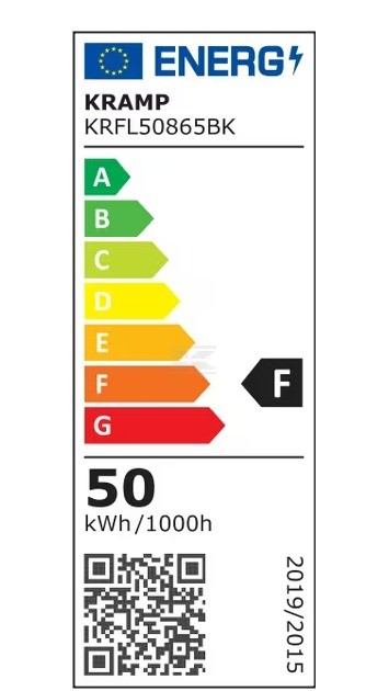 KRFL10840BK LED Floodlight, 10W, 4000K