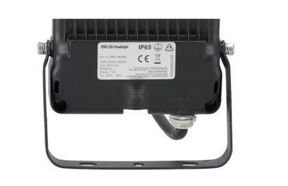 KRFL10865BK LED Floodlight, 10W, 6500K