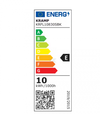 KRFL10830SBK LED Floodlight, 10W, 3000K Sensor
