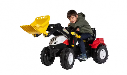 R730001 Tractor cu pedale Steyr 6300 TERRUS CVT cu încărcător frontal