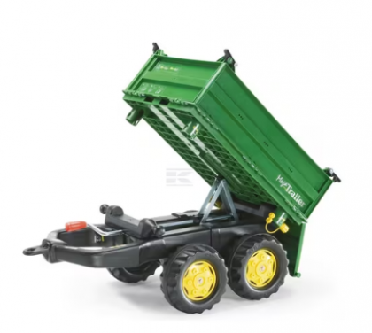 R12200 Remorcă basculabilă Mega cu deschidere pe 3 laturi, verde închis