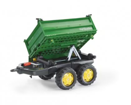 R12200 Remorcă basculabilă Mega cu deschidere pe 3 laturi, verde închis